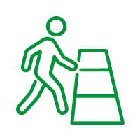 Pedestrian Concrete Sidewalks